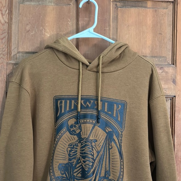 Airwalk Brown Graphic Hoodie Men’s Size Medium - Picture 2 of 9